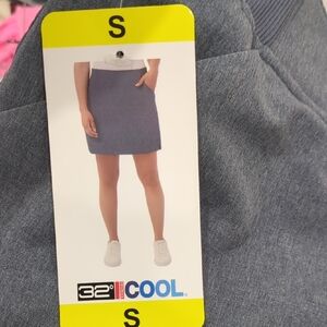 (NEW) 32 Degrees Cool Blue Skirt